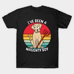 ive been a naughty boy - big dog T-Shirt